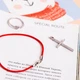Браслет Червона нитка із срібною застібкою тоненька - изображение 2