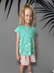 Костюм (футболка + спідниця) MO kids 9/10 років 132-136 см Зелений - зображення 1