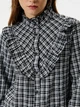 Блузка женская Koton 4SAL60083IW9C9 40 Черный/Белый (8684286914743) - изображение 5