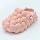 Детские сабо Bubble 35-36 23 см Пудровый - изображение 3