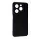 Силиконовый чехол SMTT для Infinix Hot 40i Black - изображение 1