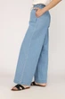 Джинси wide leg жіночі 42 колір блакитний LY LOVE ЦБ-00271919 - зображення 3