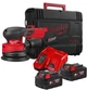 Шлифмашина эксцентриковая аккумуляторная Milwaukee M18 FROS125-502X + ЗУ + 2 АКБ Х5Ач + Кейс (4933498254) - изображение 5