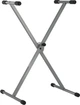 Стойка для клавишных GEWA Single Braced Silver (G-F900522) - изображение 1