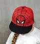 Детская кепка Cнепбек логотип Человек-паук (Spider-Man, Marvel) с прямым козырьком Красный, Унисекс One size - изображение 2