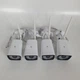 Система відеоспостереження на 4 WiFi камери з відеореєстратором Kit 5G, набір IP камер для будинку, дачі, складу, 4 бездротові поворотні зовнішні IP камери з нічним баченням, комплект вуличних камер спостереження, 5G-004 - зображення 10