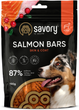 Ласощі для собак Джерки Savory Bars With Salmon батончики з лососем 100 г (4820261921106) - зображення 1