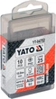 Бита торцевая PH2x25мм, 1/4", (6,35мм), (10шт), AISI S2, NON SLIP SYSTEM, YT-04752, Yato - изображение 2