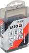 Бита торцевая PH2x50мм, 1/4", (6,35мм), (10шт), AISI S2, YT-78152, Yato - изображение 2