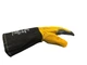 Перчатки сварщика MIG/TIG - Curved, WELDPROSTAR, (0700005040) с подкладкой из флиса, усиленные, размер10, сшитые кевлар, 35см. - изображение 2