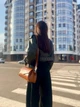 Сумка багет каркасная широкий ремень кожаная средняя коричневая ARTiS Bags 1757 4778 - изображение 5