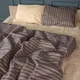 Пододеяльник MirSon Двуспальный 175х210 см 17-0767 Elegant Stripes Бязь (2200011018294) - изображение 1