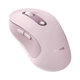 Компьютерная мышь Baseus F02 Ergonomic Wireless Mouse Pink, 2.4G, ВТ 5.2, 1000-4000 DPI, 1хАА, B01055505411-01 - изображение 2