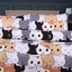 Простынь MirSon Ranforce Elite 17-0769 Funny Cat 180x220 см (2200011042060) - изображение 3