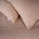 Простынь MirSon №20-01 Waffle Bej 200x220 см (2200011032801) - изображение 6