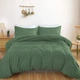 Простынь MirSon Satin Light Pro 10-017 Green Olive 150х220 см (2200011022857) - изображение 1