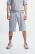 Шорты Мужские "Player" спортивные Intruder трикотажные летние Oversize серые/L-XL - изображение 1