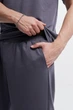 Шорты Мужские "Player" спортивные Intruder трикотажные летние Oversize темно-серые/L-XL - изображение 7