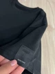 Футболка жіноча A-N 26075 оверсайз базова з нашивкою one size чорна - зображення 2