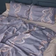 Комплект постельного белья MirSon Полуторный 143х210 см 22-1407 Wavy lines Сатин (2200011121703) - изображение 1