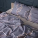 Комплект постельного белья MirSon King Size 220х240 см 22-1407 Wavy lines Сатин (2200011121727) - изображение 2