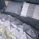 Комплект постельного белья MirSon Полуторный 143х210 см 22-1415 Geometric comfort Сатин (2200011123868) - изображение 3