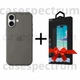 Чехол силиконовый OEM Silicone Case with MagSafe для iPhone 16 Stone Gray + Подарок защитное стекло Pixel для Apple iPhone - изображение 1