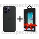 Чехол силиконовый OEM Silicone Case with MagSafe для iPhone 16 Pro Black + Подарок защитное стекло Pixel для Apple iPhone - изображение 1