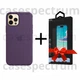 Чехол силиконовый OEM Silicone Case with MagSafe для Apple iPhone 12 Pro Max Amethyst + Подарок защитное стекло Pixel для Apple iPhone - изображение 1