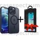 Чехол ударостойкий матовый WAVE Premium Matte Insane Case with MagSafe для Apple Iphone 13 Pro Black + Подарок защитное стекло Pixel для Apple iPhone - изображение 1