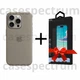 Чехол силиконовый OEM Silicone Case with MagSafe для Apple iPhone 15 Pro Clay + Подарок защитное стекло Pixel для Apple iPhone - изображение 1