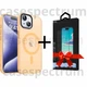 Чехол ударостойкий матовый WAVE Premium Matte Insane Case with MagSafe для Apple Iphone 15 Yellow + Подарок защитное стекло Pixel для Apple iPhone - изображение 1