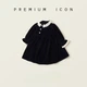 Детское платье для девочки бархатное Premium Icon 9788 122-128 см Черный - изображение 3