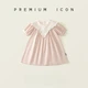 Дитяча сукня для дівчинки Premium Icon 9240 104-110 см Пудровий - зображення 2