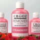 Cредство для снятия гель лака Crooz Remover Nail Polish Strawberry 200 мл - изображение 2