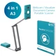 Портативный книжний сканер Canon IRIScan Visualizer 7 13MP 4K UltraHD MIC 4-in-1 USB Blue (464412/4430V326) - изображение 6