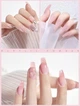 Акриловая пудра для наращивания и укрепления ногтей (розовая) Natural Pink Designer Professional 55 г - изображение 3