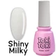 База для нігтів камуфлююча з шимером Shiny Milky (молочна) Toki Toki 15 мл - зображення 1
