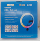 Лампа для селфі кольцева LJJ-26 USB LED RGB - изображение 4