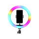 Лампа для селфі кольцева MJ36 USB LED RGB - изображение 3