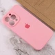 Чохол Silicone Premium case з захистом камери для iPhone 16 Pro Full Camera Protective pink 2271 - изображение 2