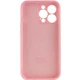 Чохол Silicone Premium case з захистом камери для iPhone 16 Pro Full Camera Protective pink 2271 - изображение 3