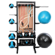 Стеллаж модульный для инвентаря кроссфит LiveUp LP8897 STORAGE RACK 3ящ - изображение 3