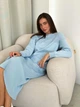 В'язана спiдниця ART KNIT Katrin Блакитна, L-XL 022155 - зображення 9