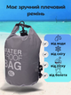 Водонепроницаемый гермомешок SP-Sport Waterproof Bag 5л TY-6878-5 (PVC, Серый) - изображение 2