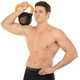 Гиря тренувальна цільна гумова з пофарбованою ручкою LiveUp Urethane competition kettlebell UAZE5336-16 16кг (чавун, чорний оранжевий) - зображення 10