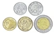 Набір монет Намібія набір з 5 монет 2010-2023 UNC 10, 50 центів, 1, 5, 10 доларів - зображення 1
