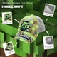 Детская кепка с сеткой Майнкрафт Крипер (Minecraft) 52-55 см Зеленый - изображение 2