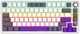 Клавиатура механическая беспроводная Lorgar KBP7075W Pro RGB Wireless/Bluetooth/USB Beige (LRG-KBP7075W-RT-US) - изображение 2