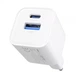 Зарядний пристрій 20w type-c+usb silicone power біле PROOVE, 491830003 - зображення 3